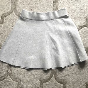 Club Monaco cotton pleated skirt